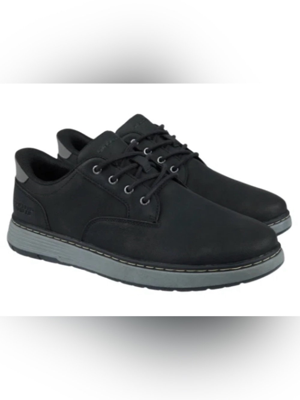 NEW Skechers Men's Swift Fit Casual Shoes Black Hands Free Relaxed Fit 9